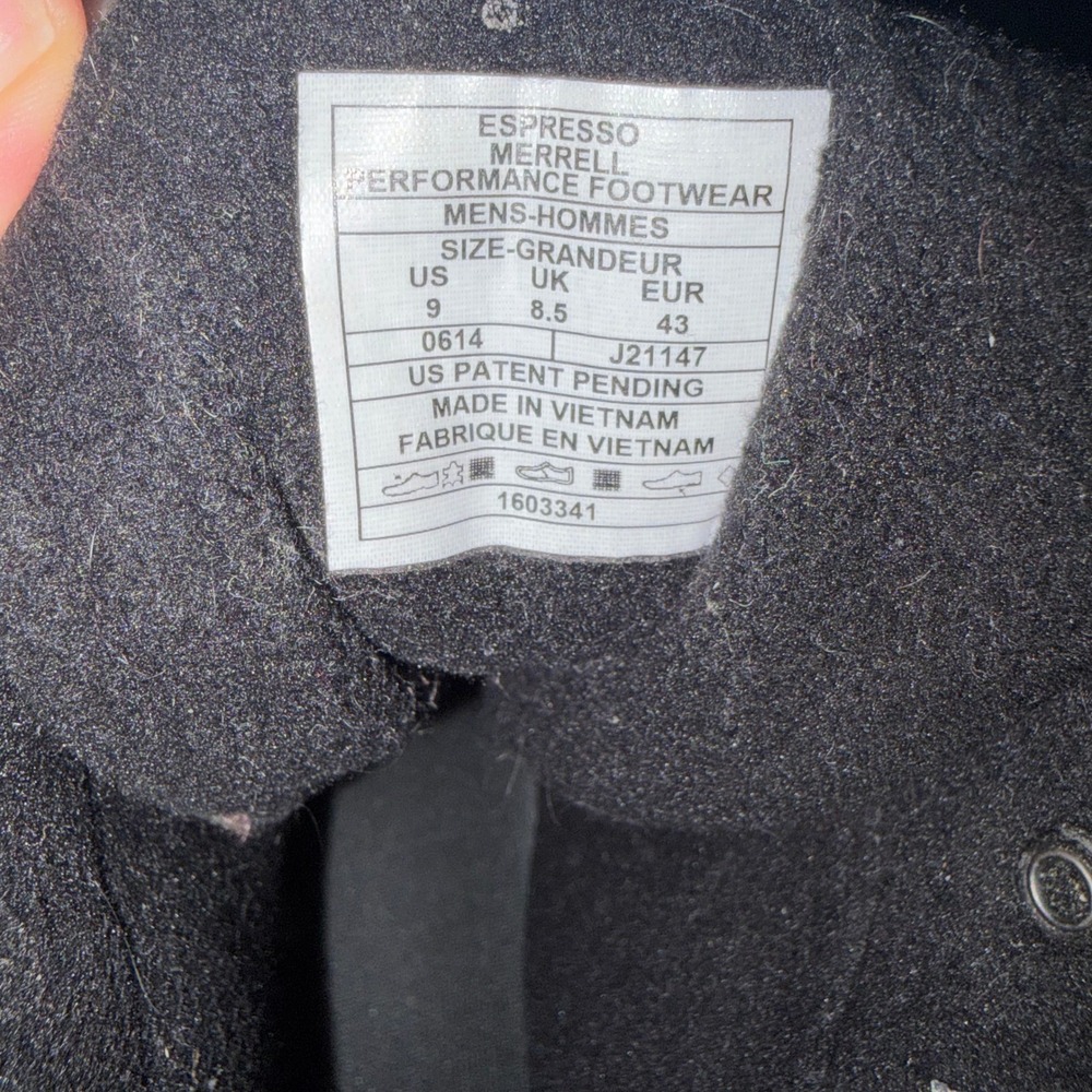 Merrell Men's Moab Waterproof Insulated Winter Boots‎ Espresso Size 9 Warm - Picture 5 of 6